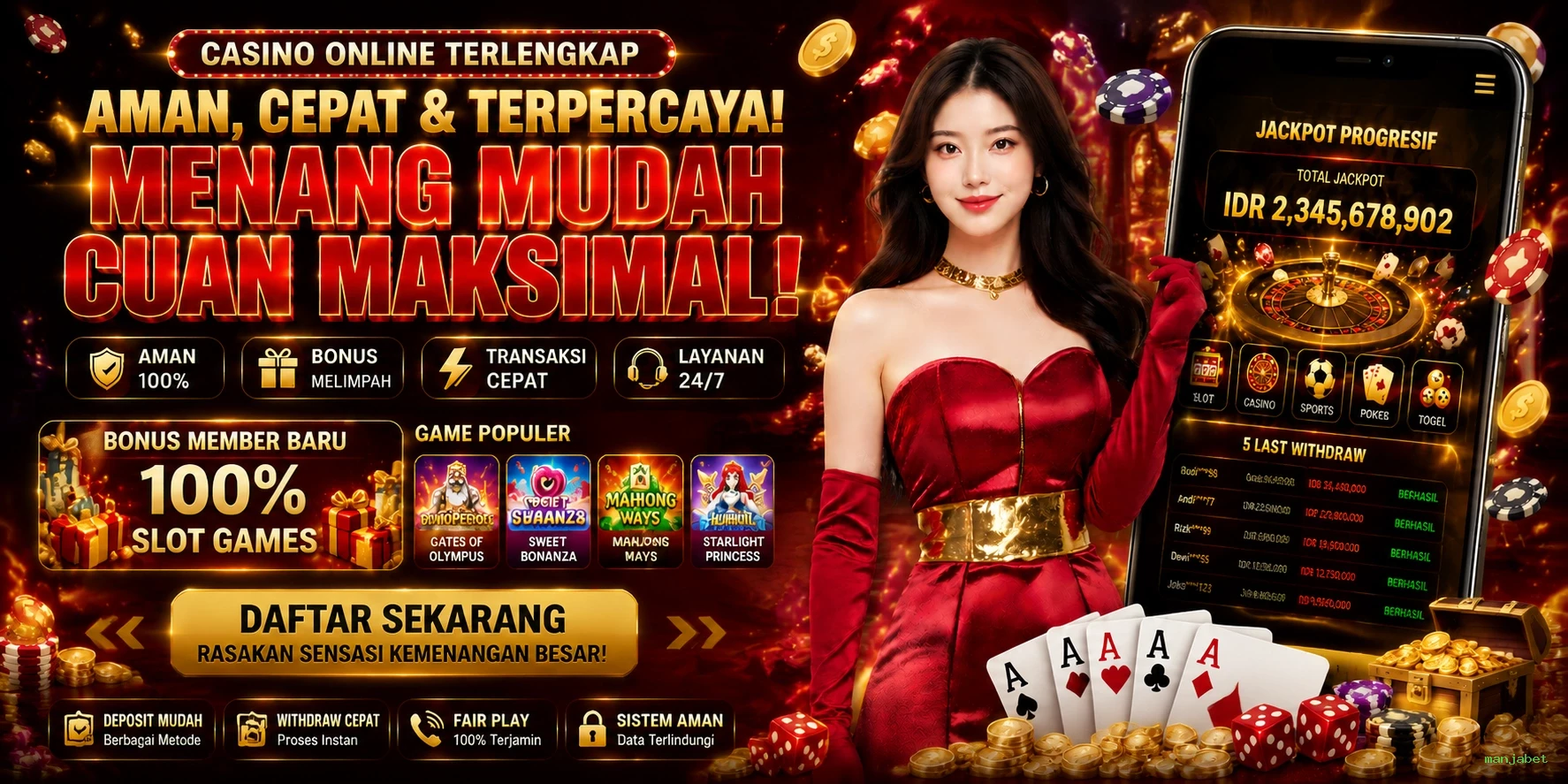 manjabet Dukungan Pelanggan